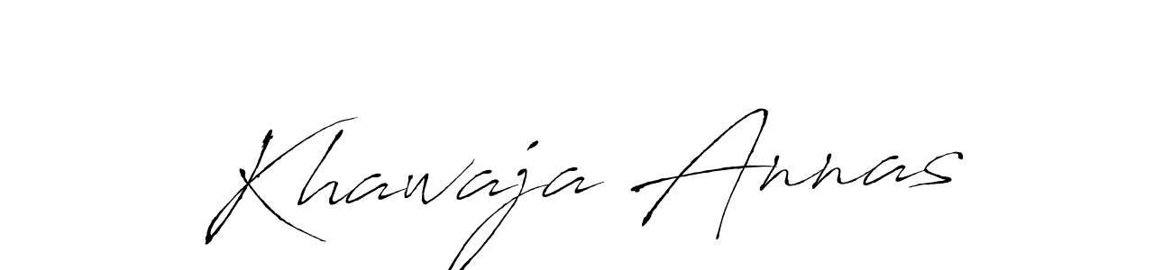 It looks lik you need a new signature style for name Khawaja Annas. Design unique handwritten (Antro_Vectra) signature with our free signature maker in just a few clicks. Khawaja Annas signature style 6 images and pictures png