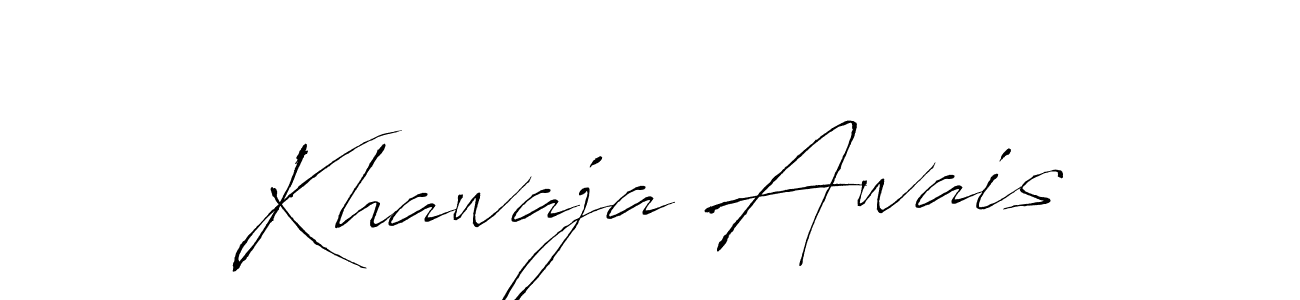 if you are searching for the best signature style for your name Khawaja Awais. so please give up your signature search. here we have designed multiple signature styles  using Antro_Vectra. Khawaja Awais signature style 6 images and pictures png