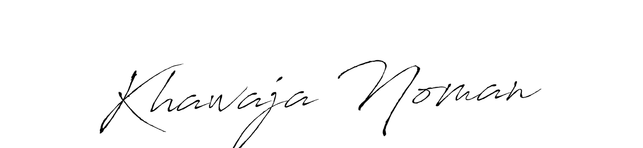 Make a beautiful signature design for name Khawaja Noman. Use this online signature maker to create a handwritten signature for free. Khawaja Noman signature style 6 images and pictures png