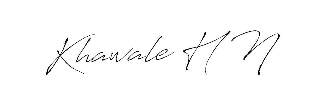 See photos of Khawale H N official signature by Spectra . Check more albums & portfolios. Read reviews & check more about Antro_Vectra font. Khawale H N signature style 6 images and pictures png