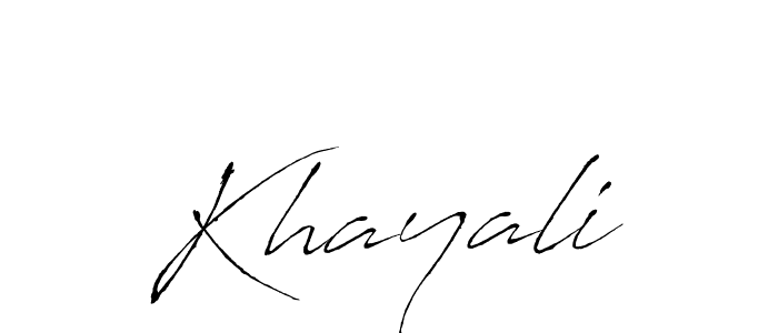 Once you've used our free online signature maker to create your best signature Antro_Vectra style, it's time to enjoy all of the benefits that Khayali name signing documents. Khayali signature style 6 images and pictures png