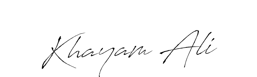 How to Draw Khayam Ali signature style? Antro_Vectra is a latest design signature styles for name Khayam Ali. Khayam Ali signature style 6 images and pictures png