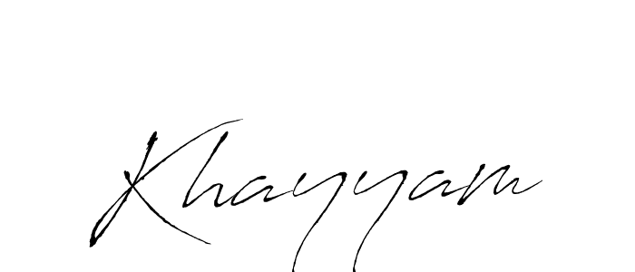 Create a beautiful signature design for name Khayyam. With this signature (Antro_Vectra) fonts, you can make a handwritten signature for free. Khayyam signature style 6 images and pictures png