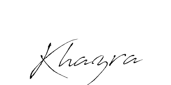 Antro_Vectra is a professional signature style that is perfect for those who want to add a touch of class to their signature. It is also a great choice for those who want to make their signature more unique. Get Khazra name to fancy signature for free. Khazra signature style 6 images and pictures png