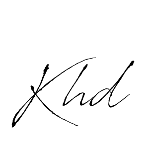 How to Draw Khd signature style? Antro_Vectra is a latest design signature styles for name Khd. Khd signature style 6 images and pictures png