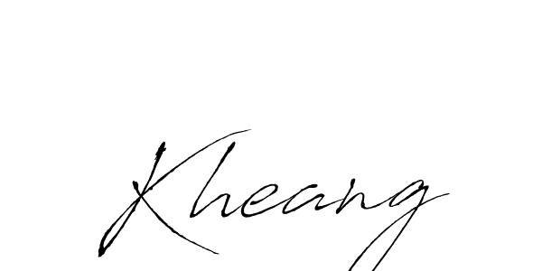 Antro_Vectra is a professional signature style that is perfect for those who want to add a touch of class to their signature. It is also a great choice for those who want to make their signature more unique. Get Kheang name to fancy signature for free. Kheang signature style 6 images and pictures png