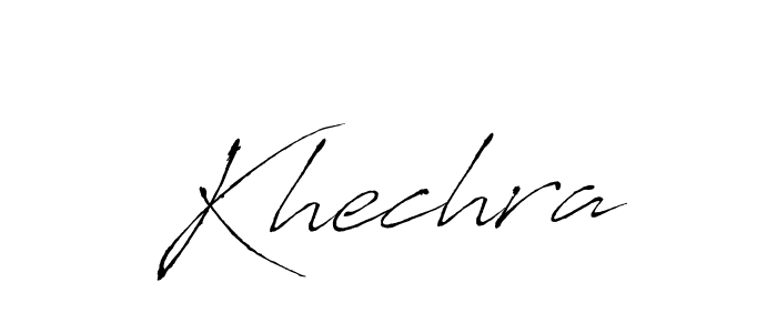 The best way (Antro_Vectra) to make a short signature is to pick only two or three words in your name. The name Khechra include a total of six letters. For converting this name. Khechra signature style 6 images and pictures png