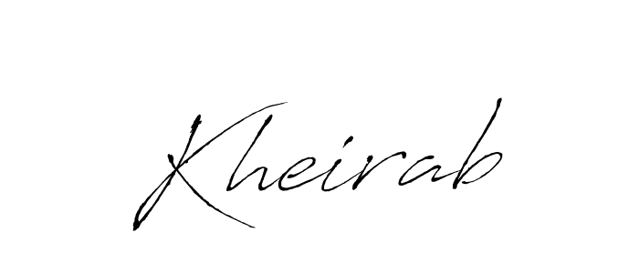 You should practise on your own different ways (Antro_Vectra) to write your name (Kheirab) in signature. don't let someone else do it for you. Kheirab signature style 6 images and pictures png