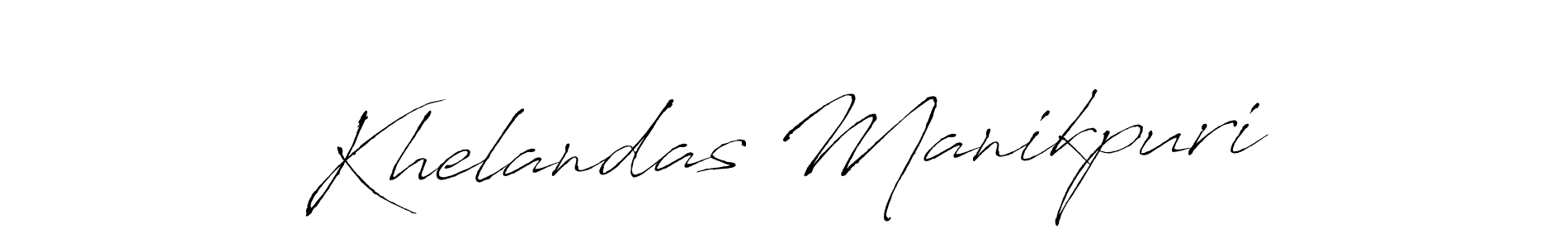 Make a beautiful signature design for name Khelandas Manikpuri. Use this online signature maker to create a handwritten signature for free. Khelandas Manikpuri signature style 6 images and pictures png