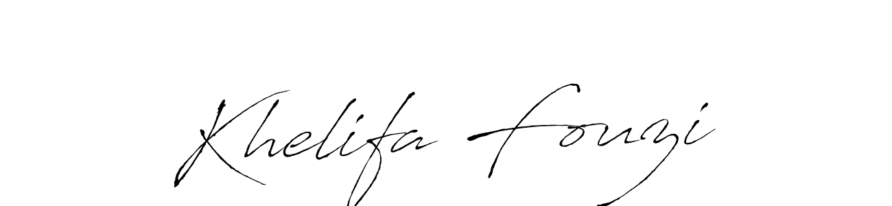 Make a short Khelifa Fouzi signature style. Manage your documents anywhere anytime using Antro_Vectra. Create and add eSignatures, submit forms, share and send files easily. Khelifa Fouzi signature style 6 images and pictures png