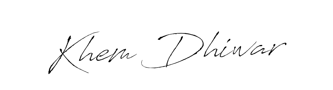Once you've used our free online signature maker to create your best signature Antro_Vectra style, it's time to enjoy all of the benefits that Khem Dhiwar name signing documents. Khem Dhiwar signature style 6 images and pictures png