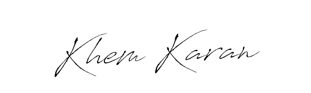 Check out images of Autograph of Khem Karan name. Actor Khem Karan Signature Style. Antro_Vectra is a professional sign style online. Khem Karan signature style 6 images and pictures png