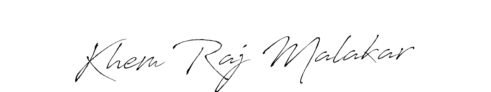 Similarly Antro_Vectra is the best handwritten signature design. Signature creator online .You can use it as an online autograph creator for name Khem Raj Malakar. Khem Raj Malakar signature style 6 images and pictures png