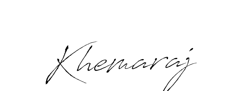 Similarly Antro_Vectra is the best handwritten signature design. Signature creator online .You can use it as an online autograph creator for name Khemaraj. Khemaraj signature style 6 images and pictures png