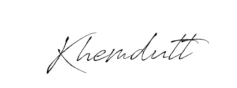 Once you've used our free online signature maker to create your best signature Antro_Vectra style, it's time to enjoy all of the benefits that Khemdutt name signing documents. Khemdutt signature style 6 images and pictures png