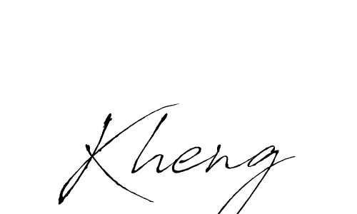 Kheng stylish signature style. Best Handwritten Sign (Antro_Vectra) for my name. Handwritten Signature Collection Ideas for my name Kheng. Kheng signature style 6 images and pictures png