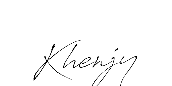 Also You can easily find your signature by using the search form. We will create Khenjy name handwritten signature images for you free of cost using Antro_Vectra sign style. Khenjy signature style 6 images and pictures png