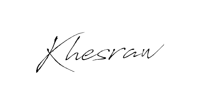 Create a beautiful signature design for name Khesraw. With this signature (Antro_Vectra) fonts, you can make a handwritten signature for free. Khesraw signature style 6 images and pictures png