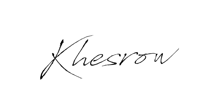 How to Draw Khesrow signature style? Antro_Vectra is a latest design signature styles for name Khesrow. Khesrow signature style 6 images and pictures png