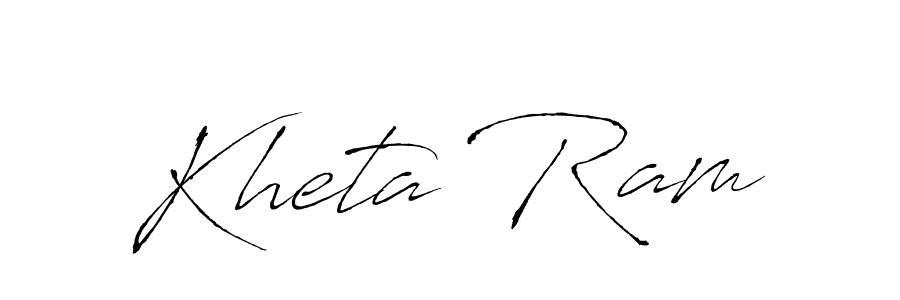 Make a short Kheta Ram signature style. Manage your documents anywhere anytime using Antro_Vectra. Create and add eSignatures, submit forms, share and send files easily. Kheta Ram signature style 6 images and pictures png