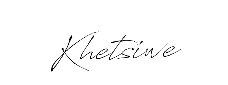 Make a short Khetsiwe signature style. Manage your documents anywhere anytime using Antro_Vectra. Create and add eSignatures, submit forms, share and send files easily. Khetsiwe signature style 6 images and pictures png