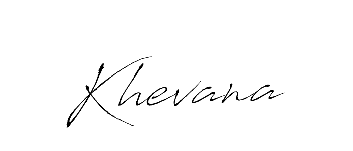 Make a beautiful signature design for name Khevana. Use this online signature maker to create a handwritten signature for free. Khevana signature style 6 images and pictures png