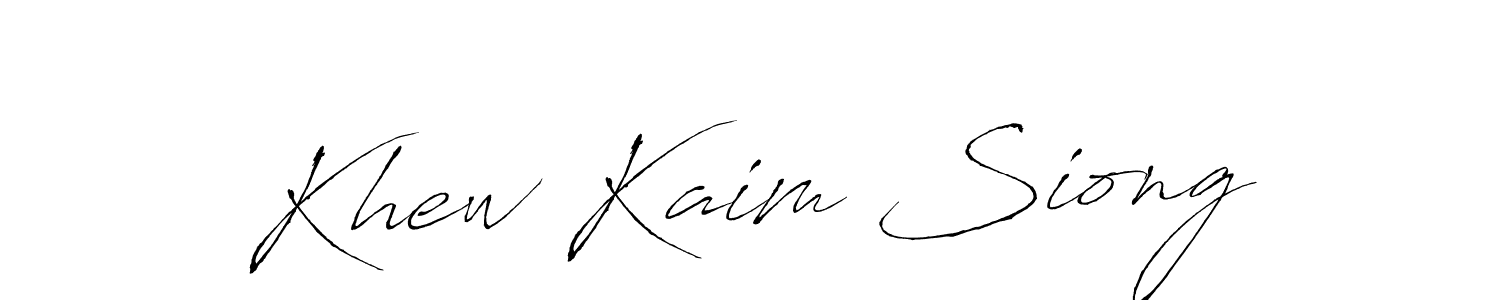 See photos of Khew Kaim Siong official signature by Spectra . Check more albums & portfolios. Read reviews & check more about Antro_Vectra font. Khew Kaim Siong signature style 6 images and pictures png