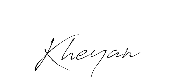 Design your own signature with our free online signature maker. With this signature software, you can create a handwritten (Antro_Vectra) signature for name Kheyan . Kheyan  signature style 6 images and pictures png