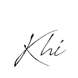 The best way (Antro_Vectra) to make a short signature is to pick only two or three words in your name. The name Khi include a total of six letters. For converting this name. Khi signature style 6 images and pictures png