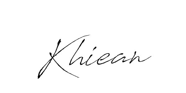 Also we have Khiean name is the best signature style. Create professional handwritten signature collection using Antro_Vectra autograph style. Khiean signature style 6 images and pictures png