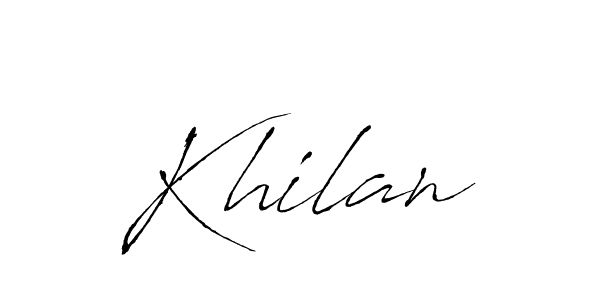 Once you've used our free online signature maker to create your best signature Antro_Vectra style, it's time to enjoy all of the benefits that Khilan name signing documents. Khilan signature style 6 images and pictures png
