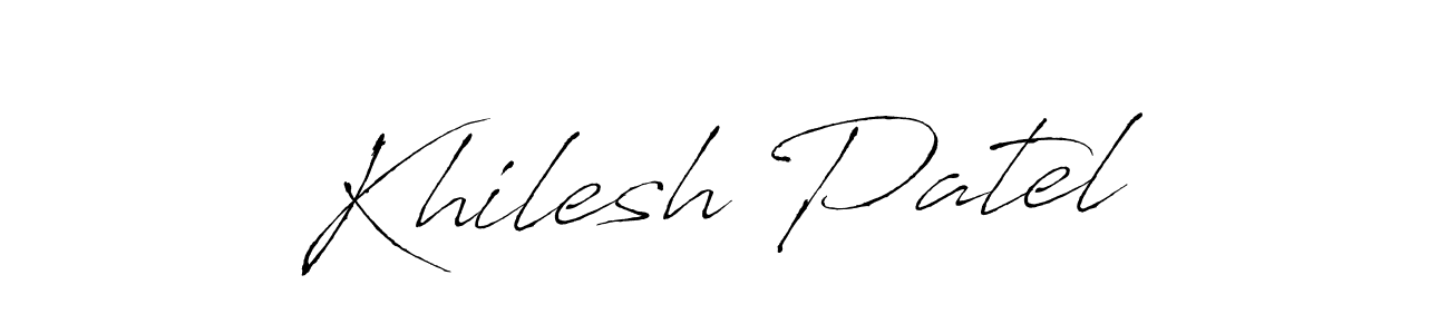 Once you've used our free online signature maker to create your best signature Antro_Vectra style, it's time to enjoy all of the benefits that Khilesh Patel name signing documents. Khilesh Patel signature style 6 images and pictures png