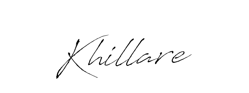 This is the best signature style for the Khillare name. Also you like these signature font (Antro_Vectra). Mix name signature. Khillare signature style 6 images and pictures png