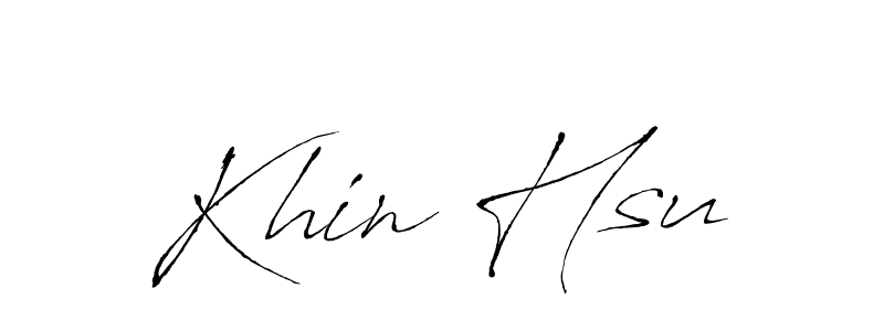 Also You can easily find your signature by using the search form. We will create Khin Hsu name handwritten signature images for you free of cost using Antro_Vectra sign style. Khin Hsu signature style 6 images and pictures png