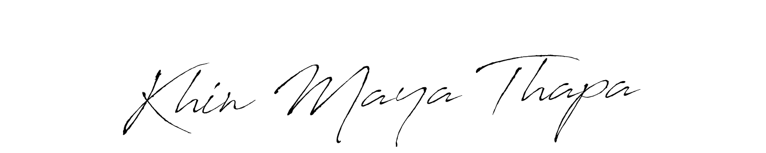 See photos of Khin Maya Thapa official signature by Spectra . Check more albums & portfolios. Read reviews & check more about Antro_Vectra font. Khin Maya Thapa signature style 6 images and pictures png