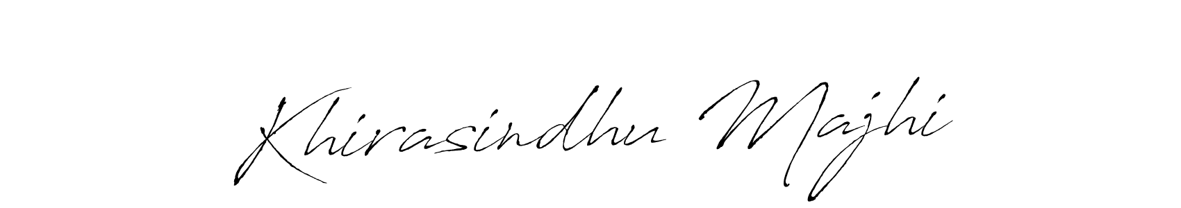 How to make Khirasindhu Majhi signature? Antro_Vectra is a professional autograph style. Create handwritten signature for Khirasindhu Majhi name. Khirasindhu Majhi signature style 6 images and pictures png