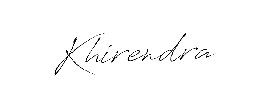 How to Draw Khirendra signature style? Antro_Vectra is a latest design signature styles for name Khirendra. Khirendra signature style 6 images and pictures png