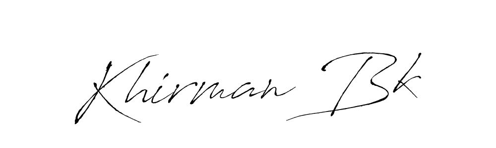 Best and Professional Signature Style for Khirman Bk. Antro_Vectra Best Signature Style Collection. Khirman Bk signature style 6 images and pictures png