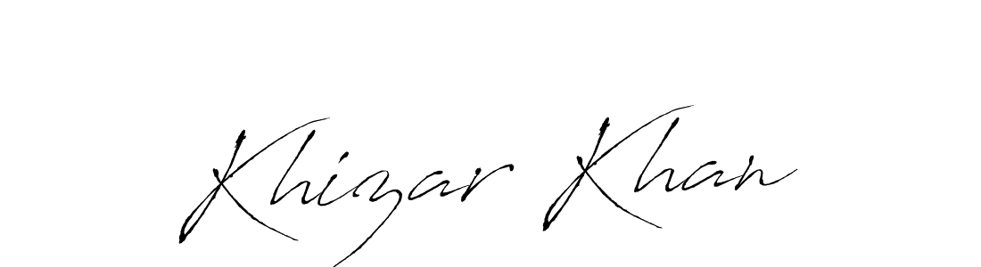 It looks lik you need a new signature style for name Khizar Khan. Design unique handwritten (Antro_Vectra) signature with our free signature maker in just a few clicks. Khizar Khan signature style 6 images and pictures png