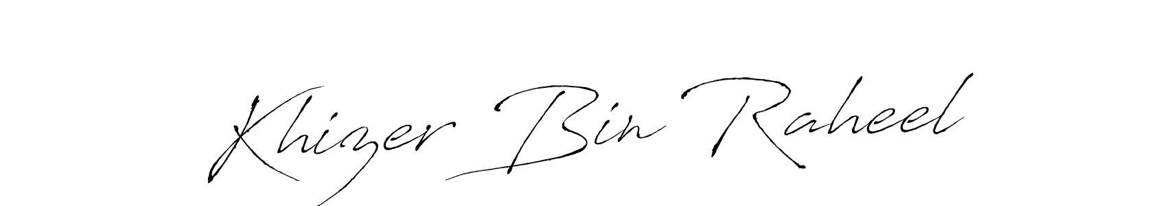 It looks lik you need a new signature style for name Khizer Bin Raheel. Design unique handwritten (Antro_Vectra) signature with our free signature maker in just a few clicks. Khizer Bin Raheel signature style 6 images and pictures png
