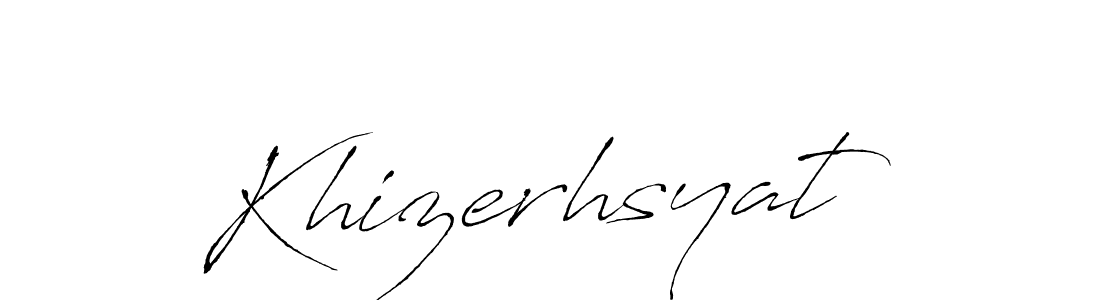 It looks lik you need a new signature style for name Khizerhsyat. Design unique handwritten (Antro_Vectra) signature with our free signature maker in just a few clicks. Khizerhsyat signature style 6 images and pictures png