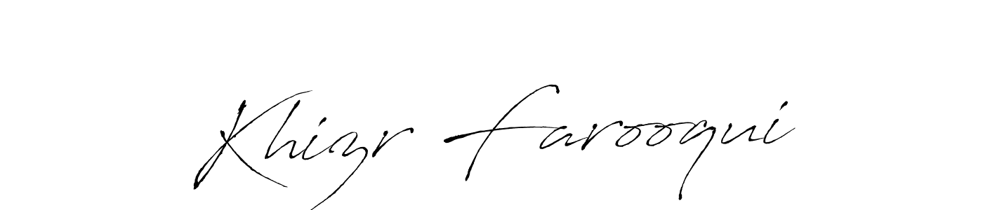 Make a short Khizr Farooqui signature style. Manage your documents anywhere anytime using Antro_Vectra. Create and add eSignatures, submit forms, share and send files easily. Khizr Farooqui signature style 6 images and pictures png
