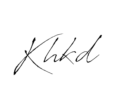 Also You can easily find your signature by using the search form. We will create Khkd name handwritten signature images for you free of cost using Antro_Vectra sign style. Khkd signature style 6 images and pictures png