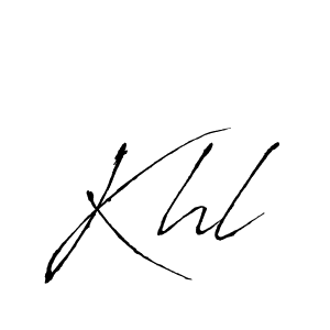 Also You can easily find your signature by using the search form. We will create Khl name handwritten signature images for you free of cost using Antro_Vectra sign style. Khl signature style 6 images and pictures png