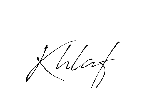 How to Draw Khlaf signature style? Antro_Vectra is a latest design signature styles for name Khlaf. Khlaf signature style 6 images and pictures png