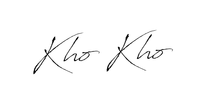 Use a signature maker to create a handwritten signature online. With this signature software, you can design (Antro_Vectra) your own signature for name Kho Kho. Kho Kho signature style 6 images and pictures png