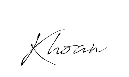 Also we have Khoan name is the best signature style. Create professional handwritten signature collection using Antro_Vectra autograph style. Khoan signature style 6 images and pictures png