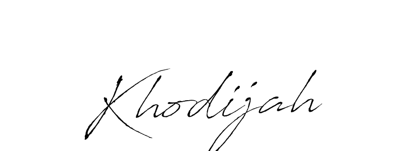 You should practise on your own different ways (Antro_Vectra) to write your name (Khodijah) in signature. don't let someone else do it for you. Khodijah signature style 6 images and pictures png