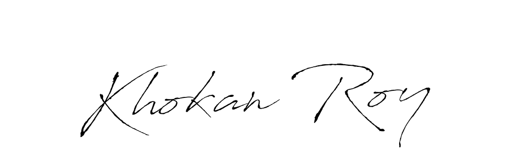 Here are the top 10 professional signature styles for the name Khokan Roy. These are the best autograph styles you can use for your name. Khokan Roy signature style 6 images and pictures png