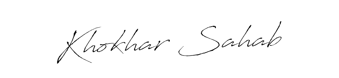 Here are the top 10 professional signature styles for the name Khokhar Sahab. These are the best autograph styles you can use for your name. Khokhar Sahab signature style 6 images and pictures png
